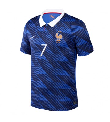 Frankrig Ousmane Dembele #7 Hjemmebanetrøje VM 2026 Kortærmet